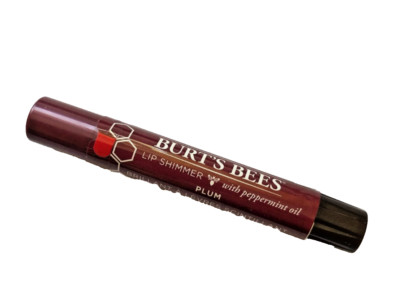 BURT´S BEES Lip Shimmer Plum Pflaume zarte Farbe Pflege Perlglanz 2,55 g