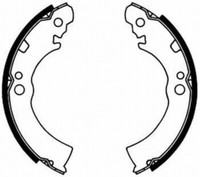 ABE Bremsbackensatz Bremsbacken Hinten FüR Nissan Sunny I B11 Alfa Romeo Arna