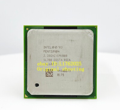 Intel Prescott P4 3.2GHz  SL7B8 LGA478 CPU .Protective case sealed