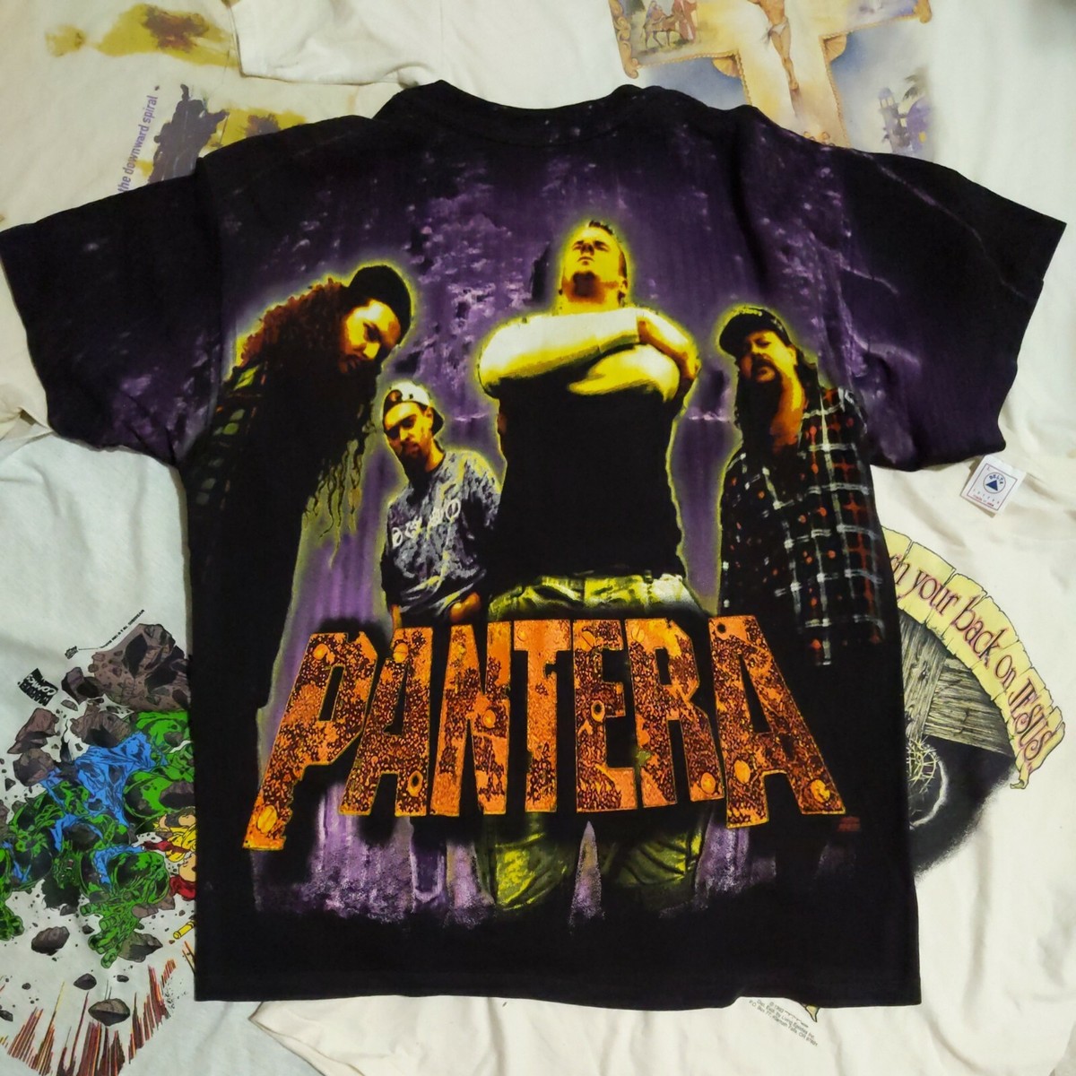 トップス PANTERA backstage pass 90s Pantera Backstage Pass 1992 VIP Blue Variant | Visible