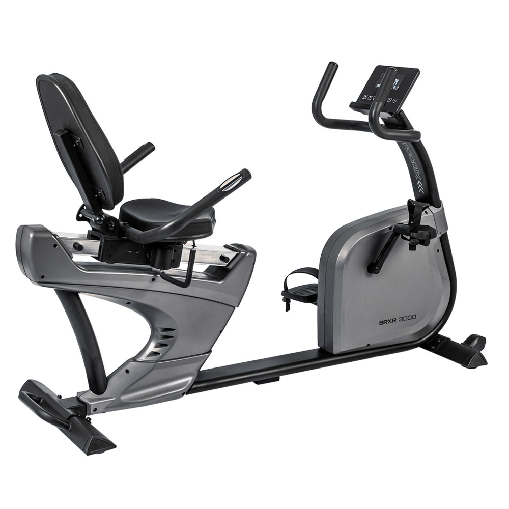 Toorx Cyclette Gym bike bici da Camera orizzontale BRXR3000 Cicloergometro Nero/