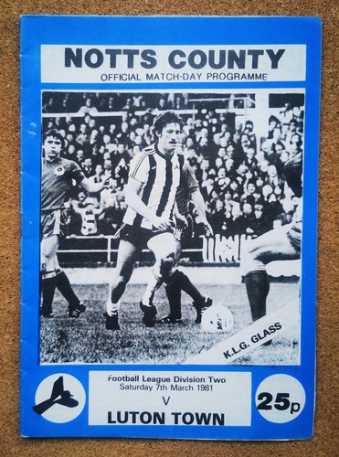 Programme Notts County Football Meadow Lane Home Programmes - Various MULTI - Picture 30 of 115