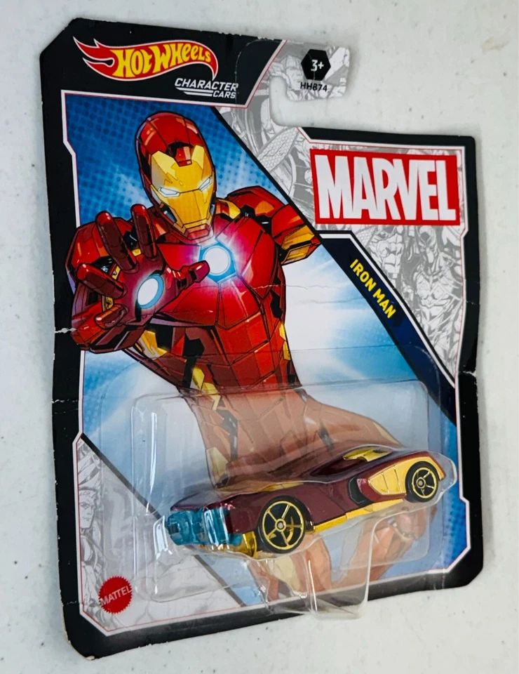 Coches personajes Hot Wheels Marvel Iron Man 2021 Foto 2 de 4