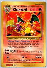 Charizard 004/102 Jumbo Oversized Card Japanese CoroCoro Comics Promo 1998 LP-