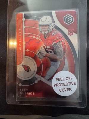 2022 Panini Elements Trey McBride Rookie Lithium Metal#2/3 Arizona RC Ultra Rare
