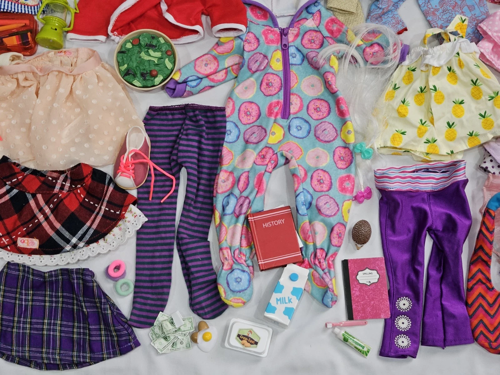  lot og our generation clothing accessories 18 inch doll shoes
