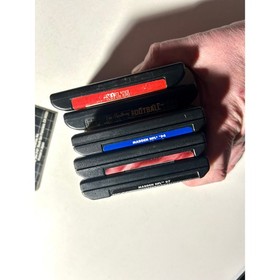 Sega Genesis NFL Football Massive bundle Video Game lot🔥Works! Authentic