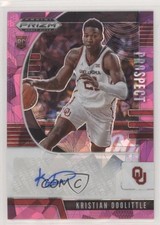 2020-21 Panini Prizm Draft Picks Prospect Pink Ice Kristian Doolittle Auto 03wr