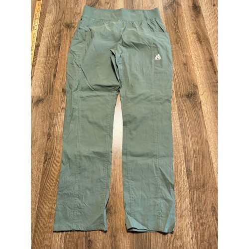 Eddie Bauer Pants Women 8 Green Adult Trail Hiking Stretch Lightweight Excellent