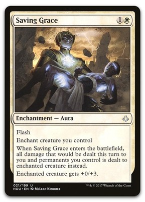 Saving Grace #21 (NM) Hour of Devastation HOU Magic MTG