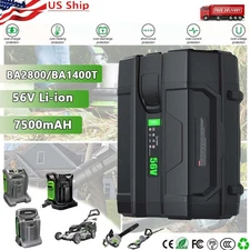 For EGO 7.5Ah 56volt Power BA1400T BA4200 BA2800 ST1502LB Li-ion Battery 1-3Pack