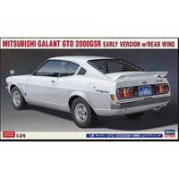 Mitsubishi Galant Gto 2000 Gsr Early Version With Rear Wing Kit 1:24 Hasegawa Ki