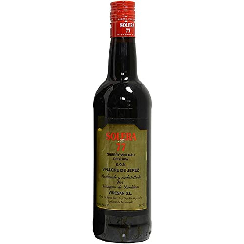Vinagre de vino de Jerez Solera 77 Reserva (Vinagre de Jerez), D.O.P. - 1 botella - 25