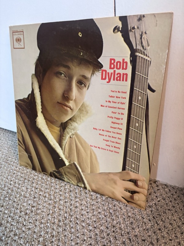 BOB DYLAN Debut LP 1962 (1965 Press) COLUMBIA CL 1779 2-Eye Mono VG/VG ORIGINAL