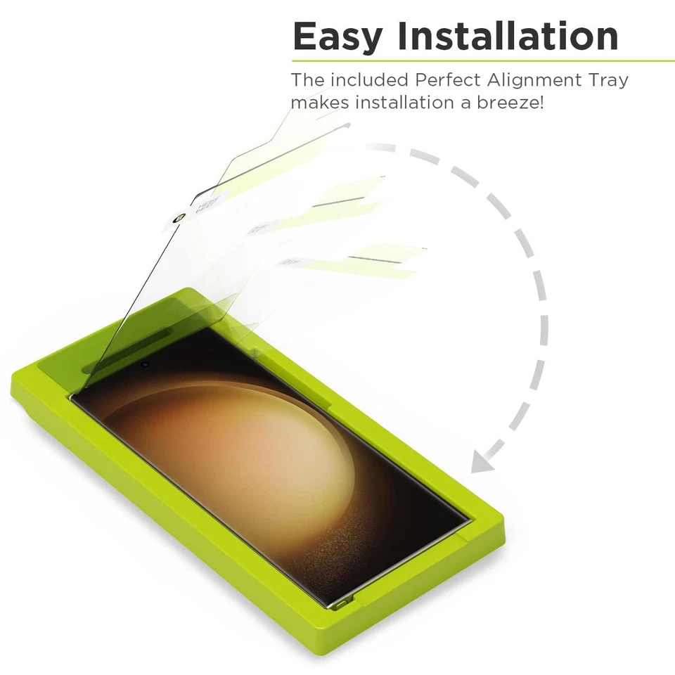 Protector Pantalla Cristal Templado Transparente HD para Samsung Galaxy S23 Ultra (2023)... Foto 3 de 4