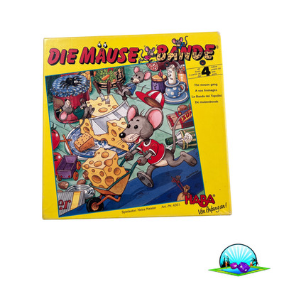 Die Mäuse Bande - HABA  für 2-4 Mitspieler ab 4 Jahren - Vollständig