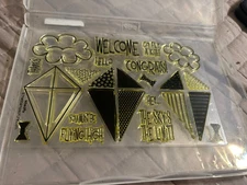 Loralie Design Art , Kites The Stamps of Life, Lot Of 16 Stamps Unmounted