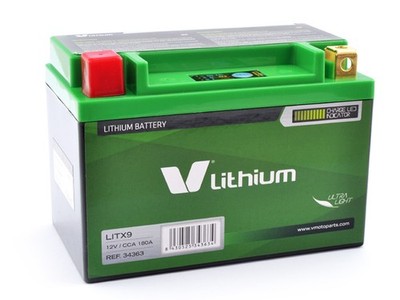 Batterie Lithium-Ionen YTX9-BS / LITX9 für Honda CBR 900 RR Fireblade