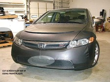 Front End Bumper Hood Mask Cover Bra For 2007 2008 Honda Civic Si Sedan 4-door Front End Bumper Hood Mask Cover Bra For 2007 2008 Honda Civic Si Sedan 4-door