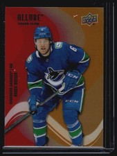 2022-23 Upper Deck Allure #SF-42 Brock Boeser Color Flow Red-Orange