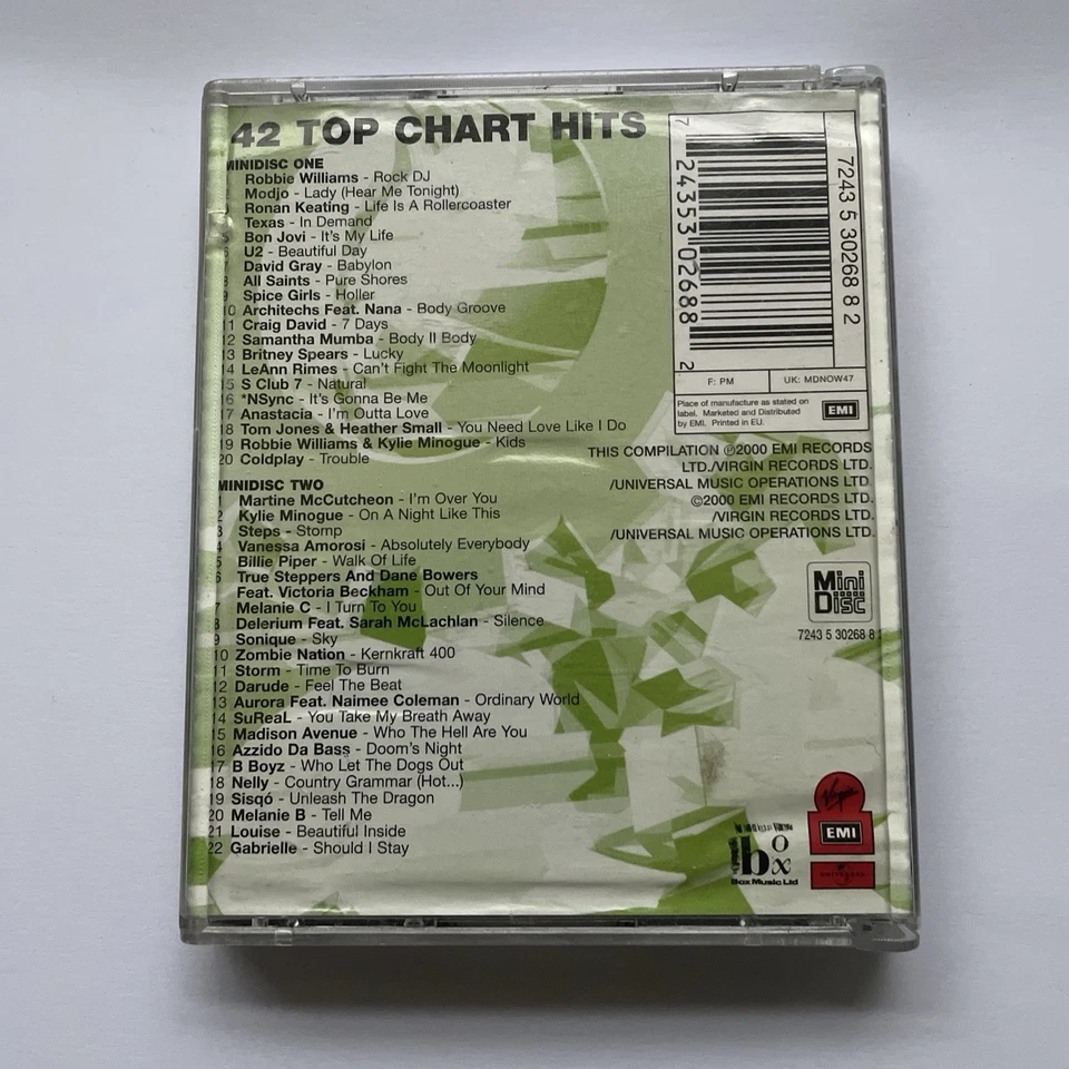 Now 47 - That's What I Call Music! MiniDisc 2x MD Album 80s 90s Pop Rock MD - Bild 2 von 4