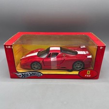 Kyosho Hot Wheels Mattel 1/18 Ferrari FXX Red Diecast Model Car Unopened