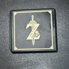 Nintendo Switch Zelda Game Cartridge Case 12 Black Gold Power A