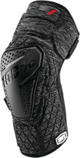 100% Surpass Knee Guards - Heather Gray/Black...