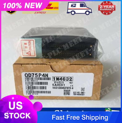 1PCS New Mitsubishi QD75P4N PLC Module Product Expedited Shipping