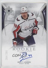 2021 Upper Deck Ultimate Collection Rookies 204/299 Brett Leason #121 Auto 5ya