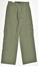 Aeropostale Womens Size Small Olive Green Y2K Utility Cargo Pants Mid Rise