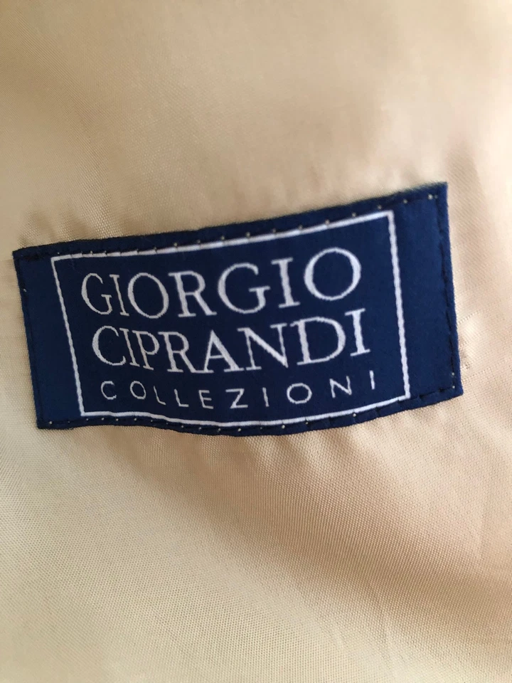 NP 799€ - Heller Kaschmir Seide Herbstmantel Luxus  Gr .54 mit Schutzhülle - Bild 3 von 4