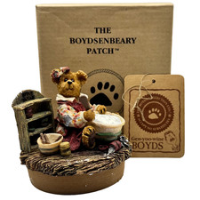 Boyds Bears Suzie B Spicebeary Spice it up Yankee Candle Topper 651217YC