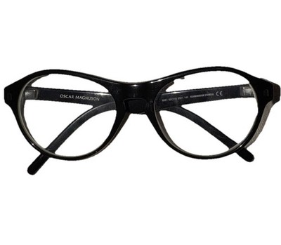 Oscar Magnuson 8861 9501 53-18-140 Black Full Rim Eyeglasses Frame