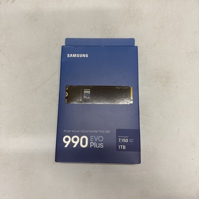 NEW Samsung 990 EVO Plus 1TB MZ-V9S1T0B/AM NVMe M.2 SSD PCIe 4.0/5.0 x2 7150MB/s