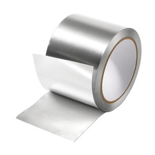 Aluminium Foil Tape - Heat Resistant HVAC Repair Duct Sealing Tape50Mm X 10M, Wa