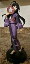 Accel World Kuroyukihime Yukata Purple Kimono Prize Anime Figure 7" with Stand