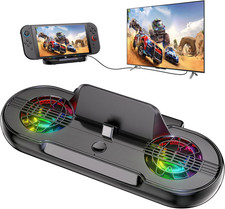 Dock Station for Switch 2, Portable TV Docking Station with 4K 120Hz HDMI Output