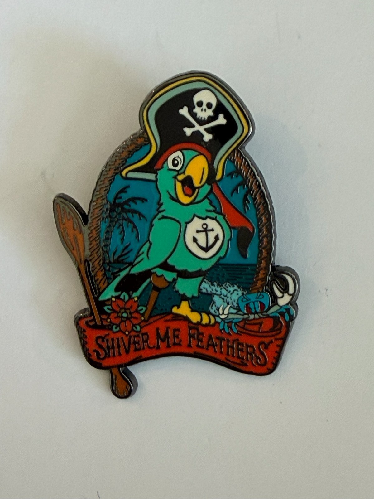 Peg-leg Barker Bird Shiver Me Feathers Pirates 2025 Disney Pin G2