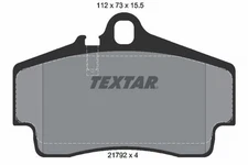For Textar 2179203 Brake Pad Set, Disc Brake