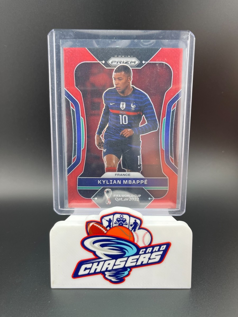 2022 Panini Prizm World Cup Kylian Mbappe Red /399 #11 France | eBay