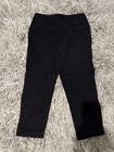 Eileen Fisher Capri Pants Women’s Sz XS Black Organic Cotton Stretch Casual — photo 3