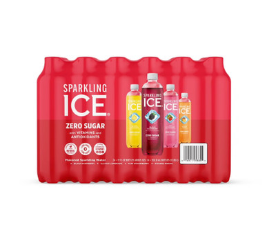Sparkling Ice Red Variety Pack 24 Bottles 17 fl oz Sparkling Water Zero Sugar An
