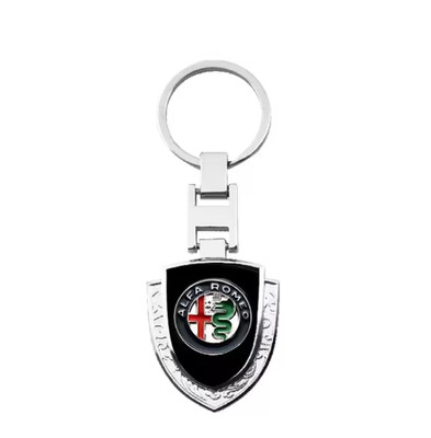 1 3D Leather and Metal Keychain for XY Alfa Romeo Giulietta GT 159 Mito