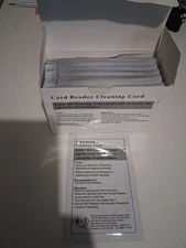45 Pack CARD READER CLEANING CARD - FOR CLEANING CREDIT CARD MACHINES 