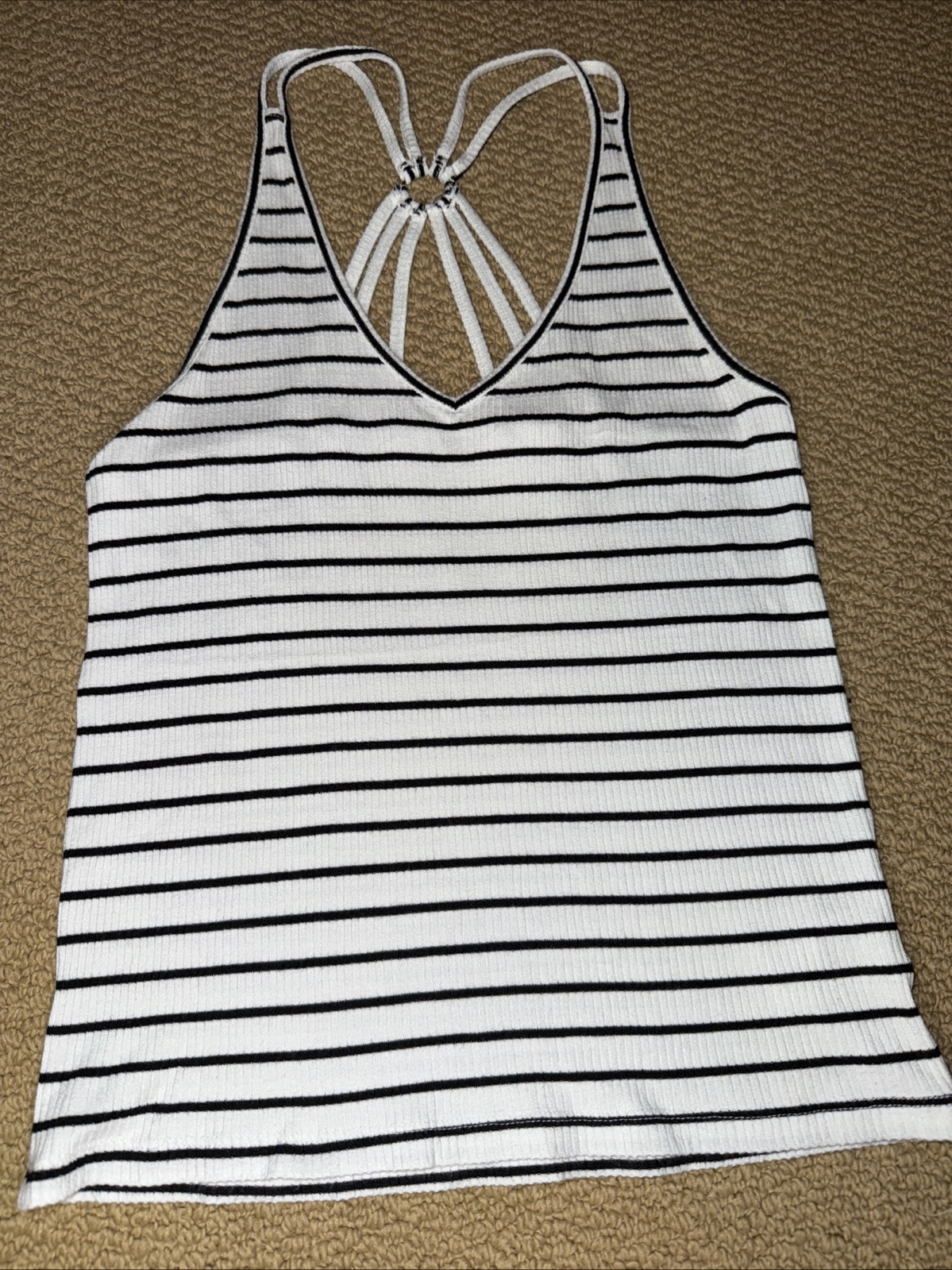 American Eagle First Essentials Black and White S… - image 3