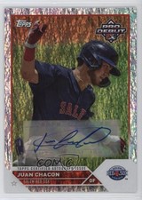 2023 Topps Pro Debut Sparkle Foil Auto 100/199 Juan Chacon #PD-31 Auto s1i