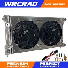 Radiator Shroud Fan Kit For 1980-1992 Vw Golf Mk1 Mk2 Gti Scirocco 1.6l 1.8l 8v