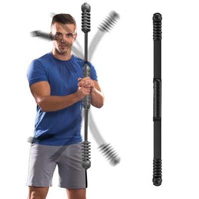 OSCILLATING SLIM Fitness Bar for Workout,Elastic Exercise Bar, Vibration Weig...