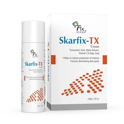 Fixderma SKARFIX -TX Cream Helps to Reduce Melanin & Dark Spots - 30 Gm